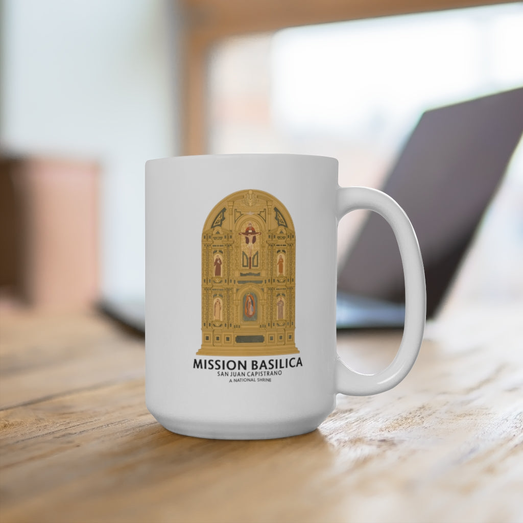 Mission Basilica Coffee Mug 15oz