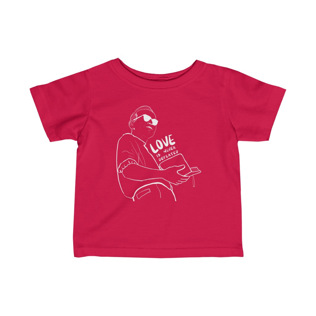 John Paul II - Love Is Never Defeated Toddler Shirt