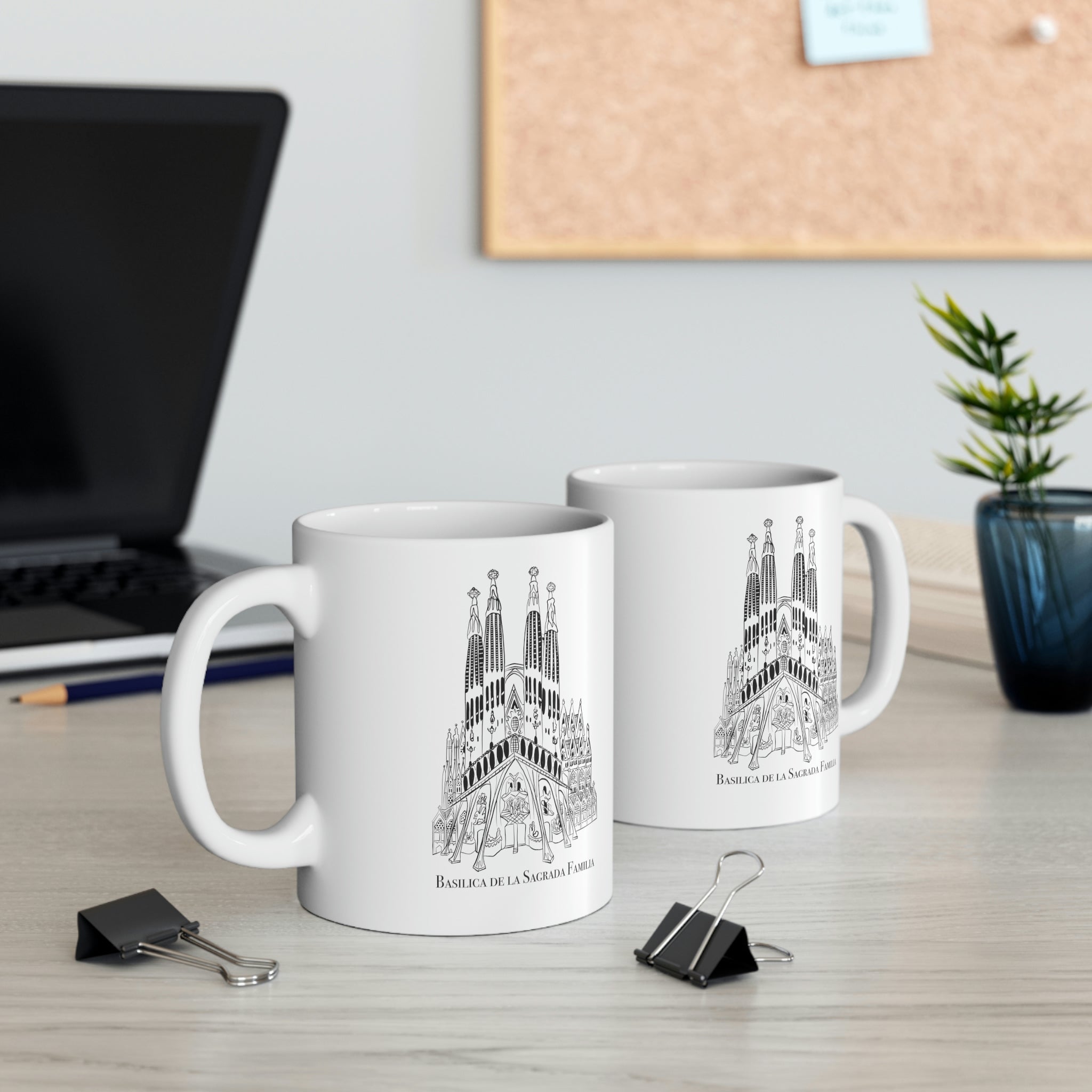 Basilica De La Sagrada Familia Coffee Mug