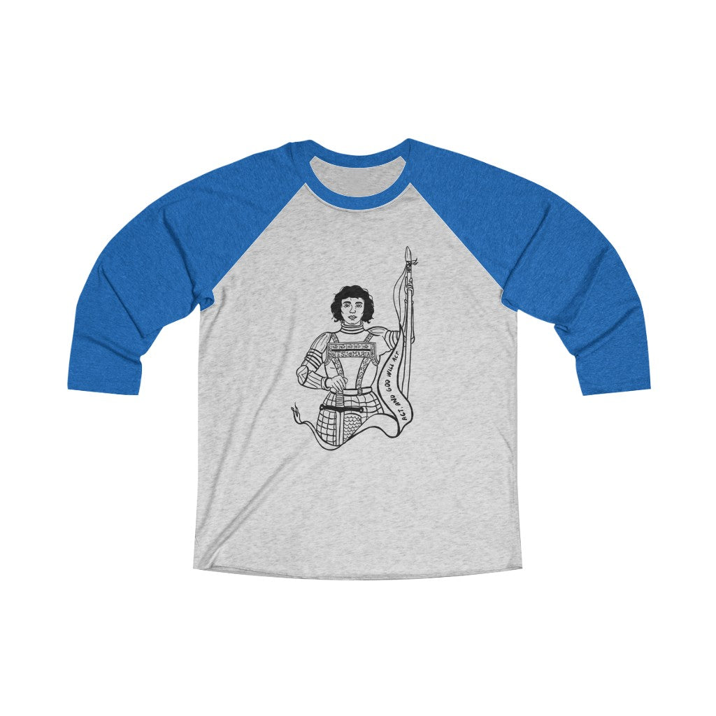 St. Joan of Arc Unisex Baseball Shirt