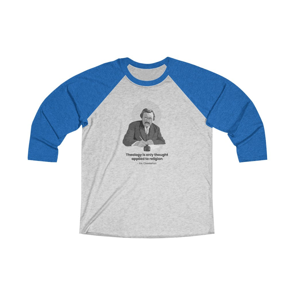 GK Chesterton Unisex Baseball Shirt