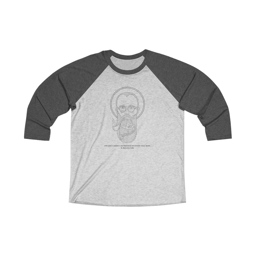 St. Maximilian Kolbe Unisex Baseball Shirt