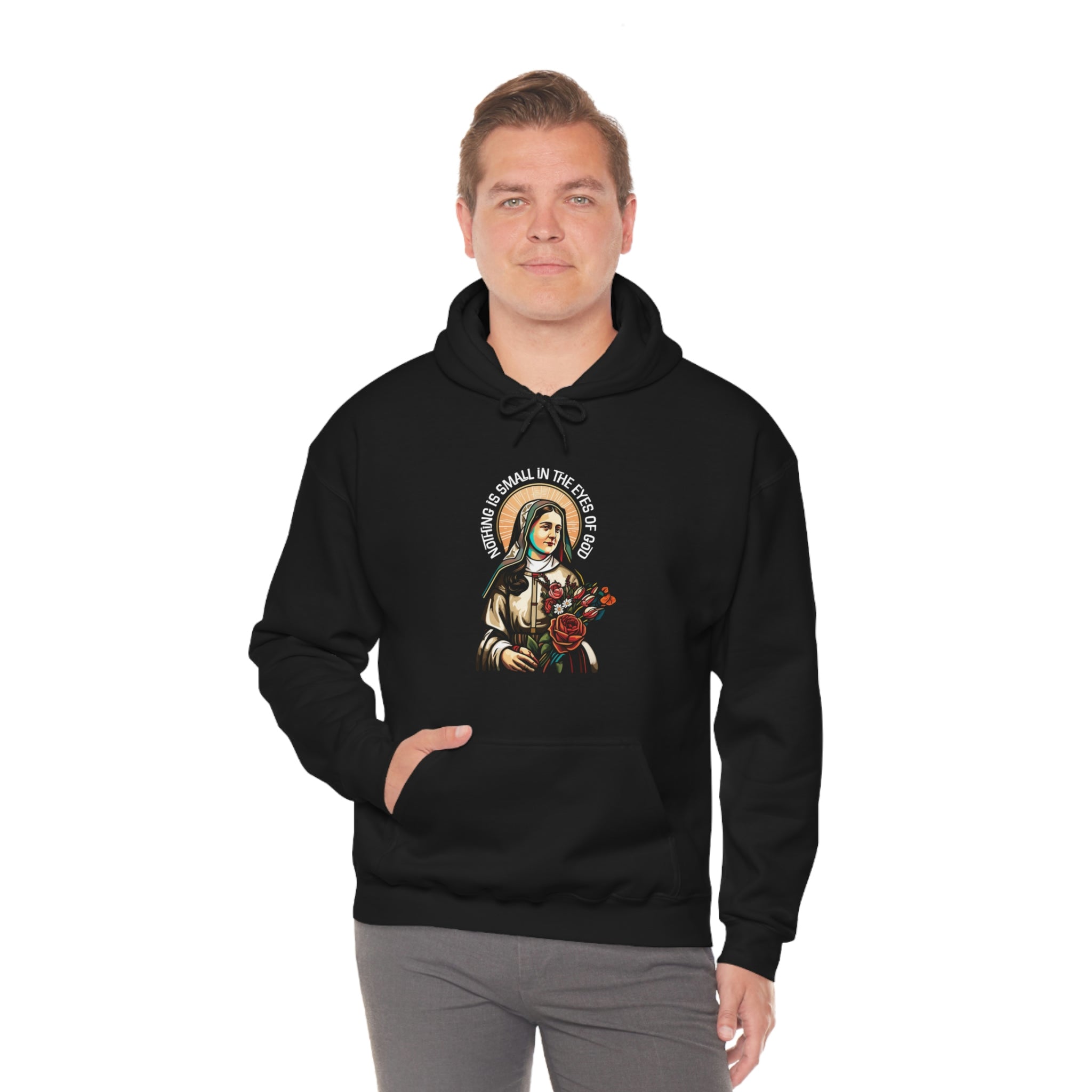 Nothing Is Small Is The Eyes Of God Unisex Hoodie