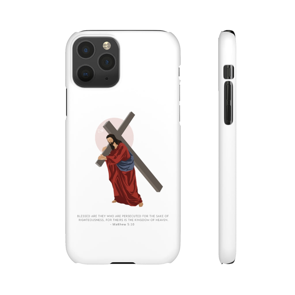 Jesus Christ - Blessed are the persecuted Phone Case