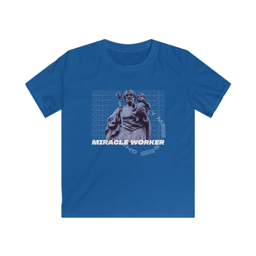St. Joseph Miracle Worker Kids T-Shirt