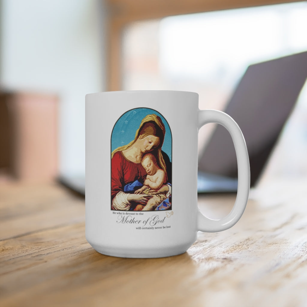 Mary, Mother of God Coffee Mug 15oz