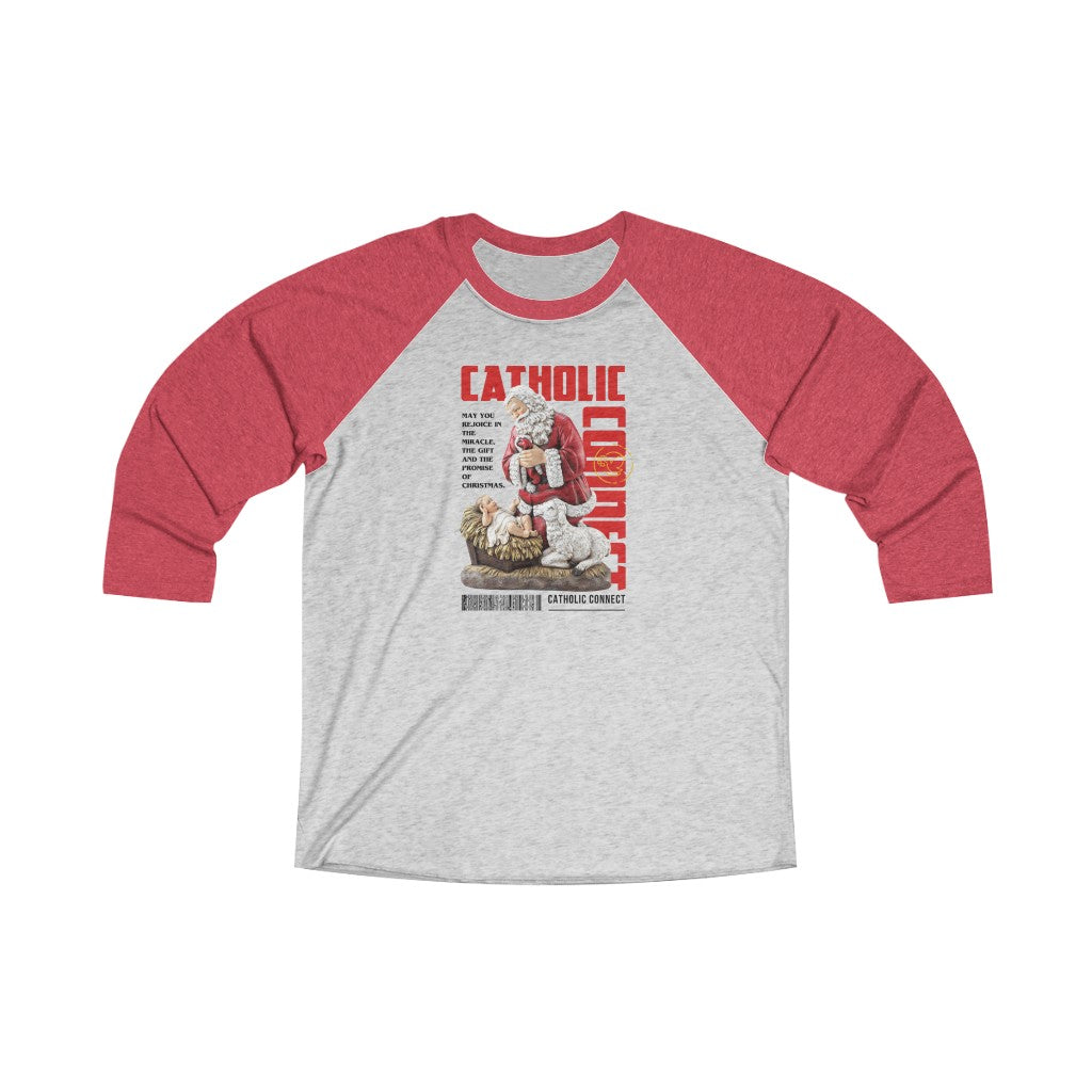 Santa Claus Unisex Baseball Shirt