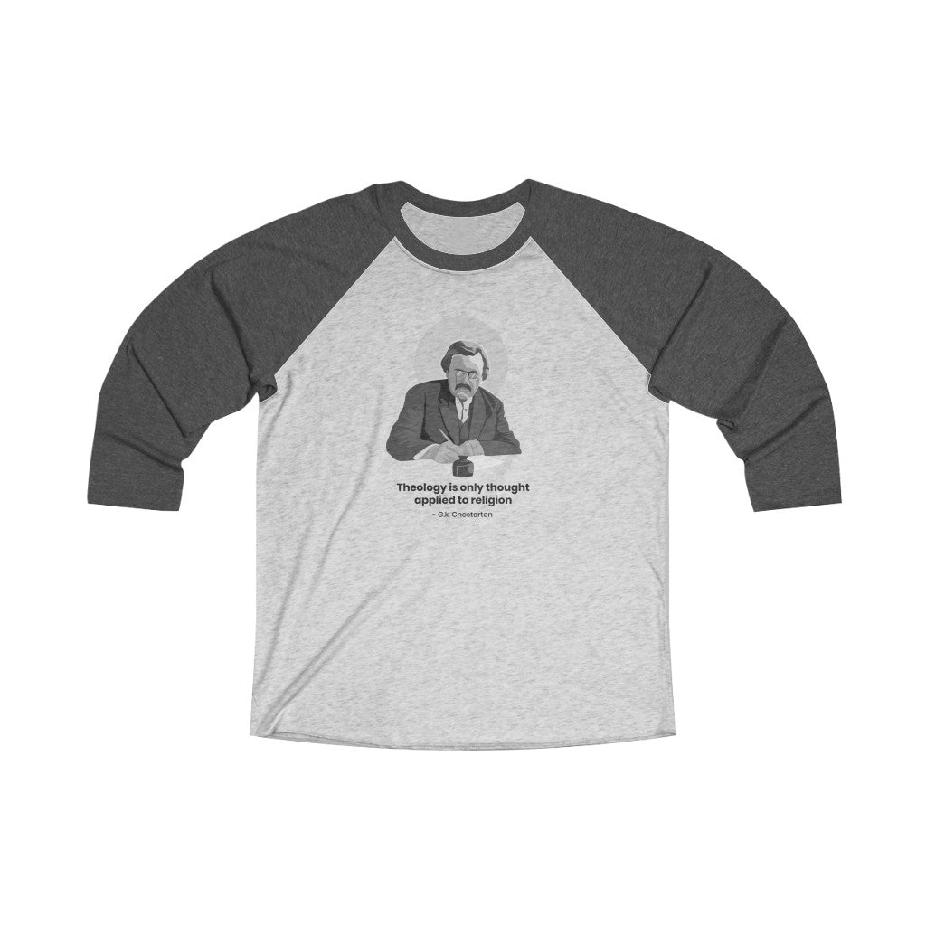 GK Chesterton Unisex Baseball Shirt