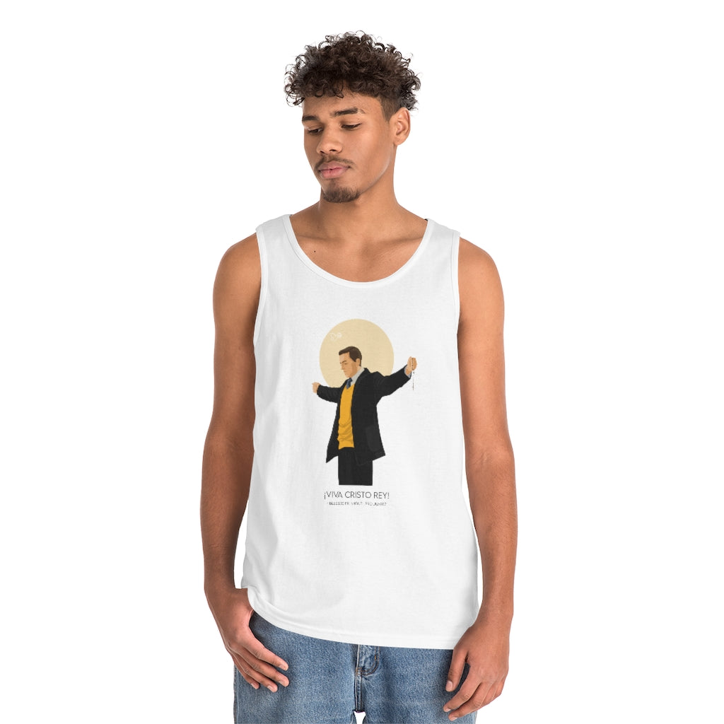 Men's Blessed Fr. Miguel Pro Premium Tank Top