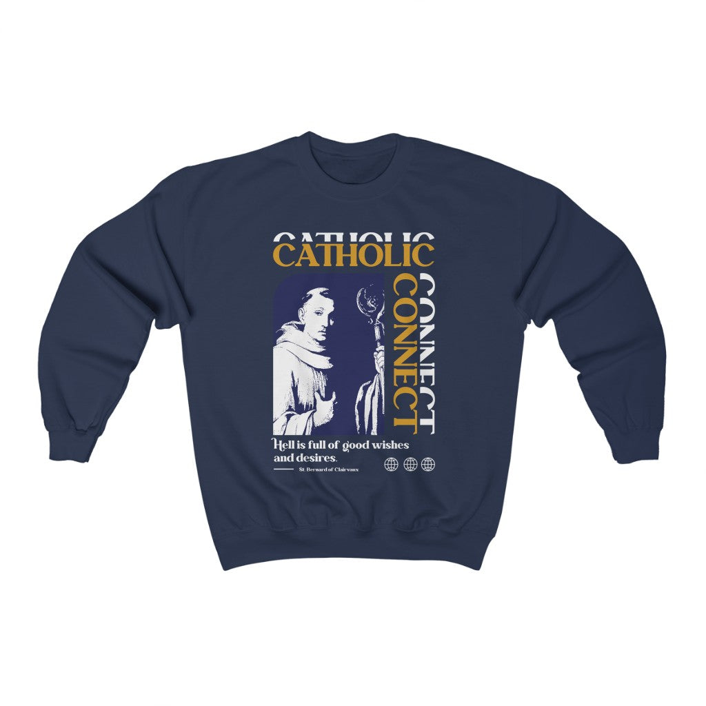 Saint Bernard of Clairvaux Unisex Sweatshirt