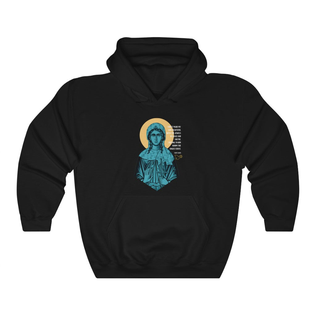 Saint Agnes of Rome Unisex Hoodie