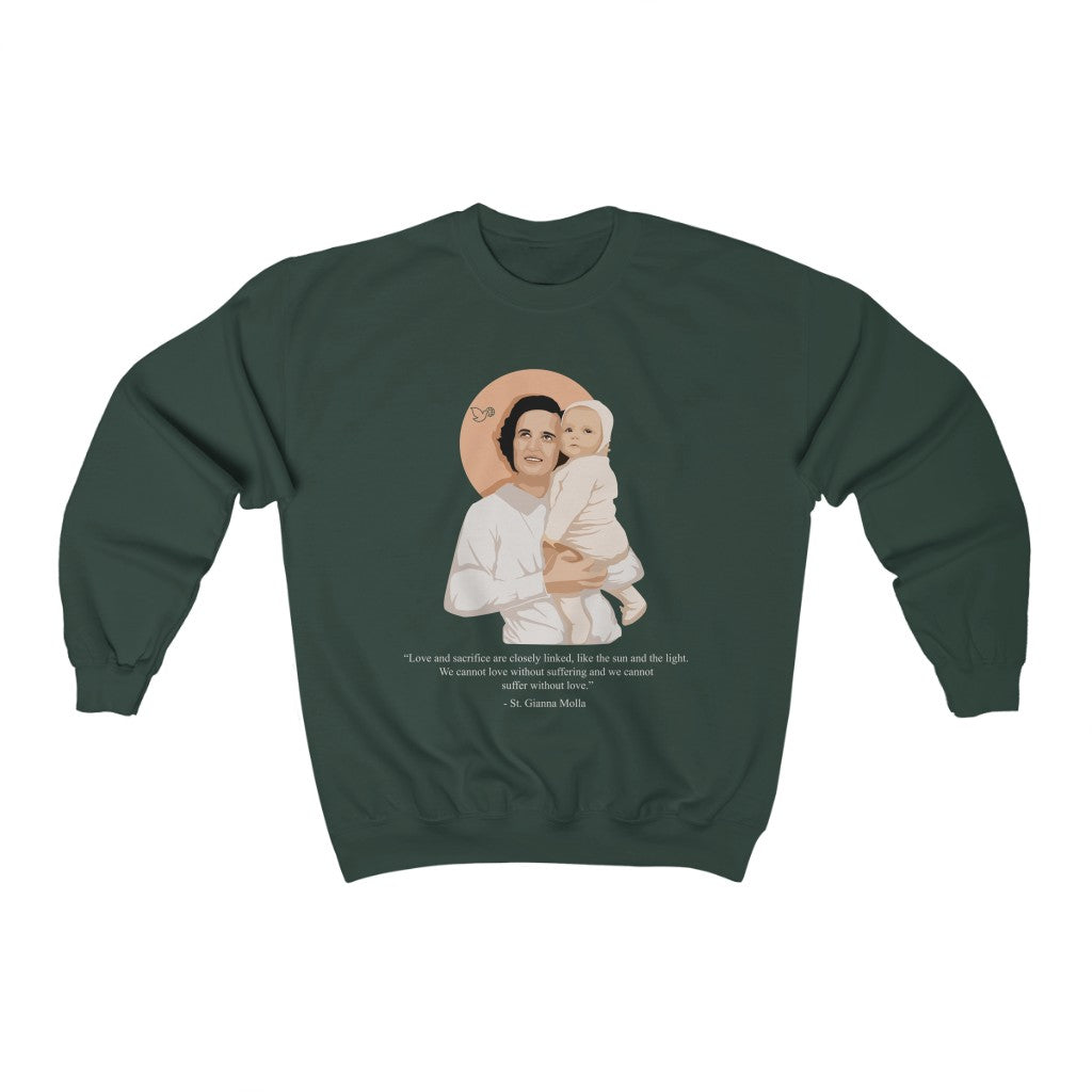 St. Gianna Beretta Molla Unisex Sweatshirt