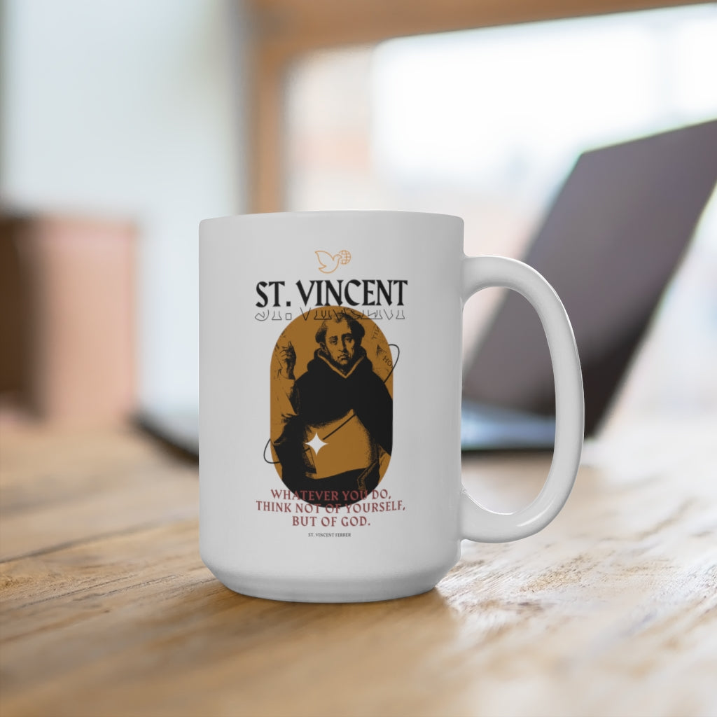 St. Vincent Ferrer Coffee Mug 15oz