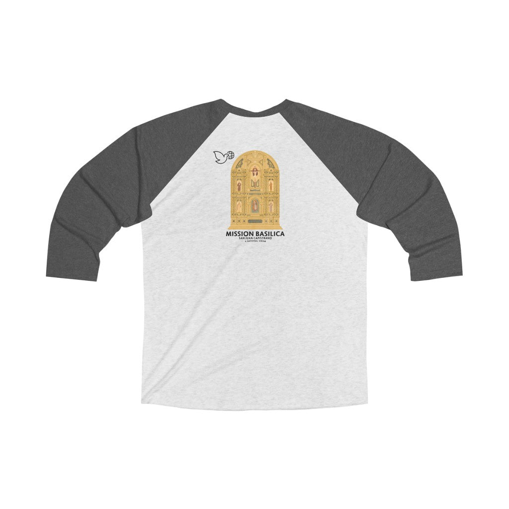 Mission Basilica Unisex Baseball Shirt