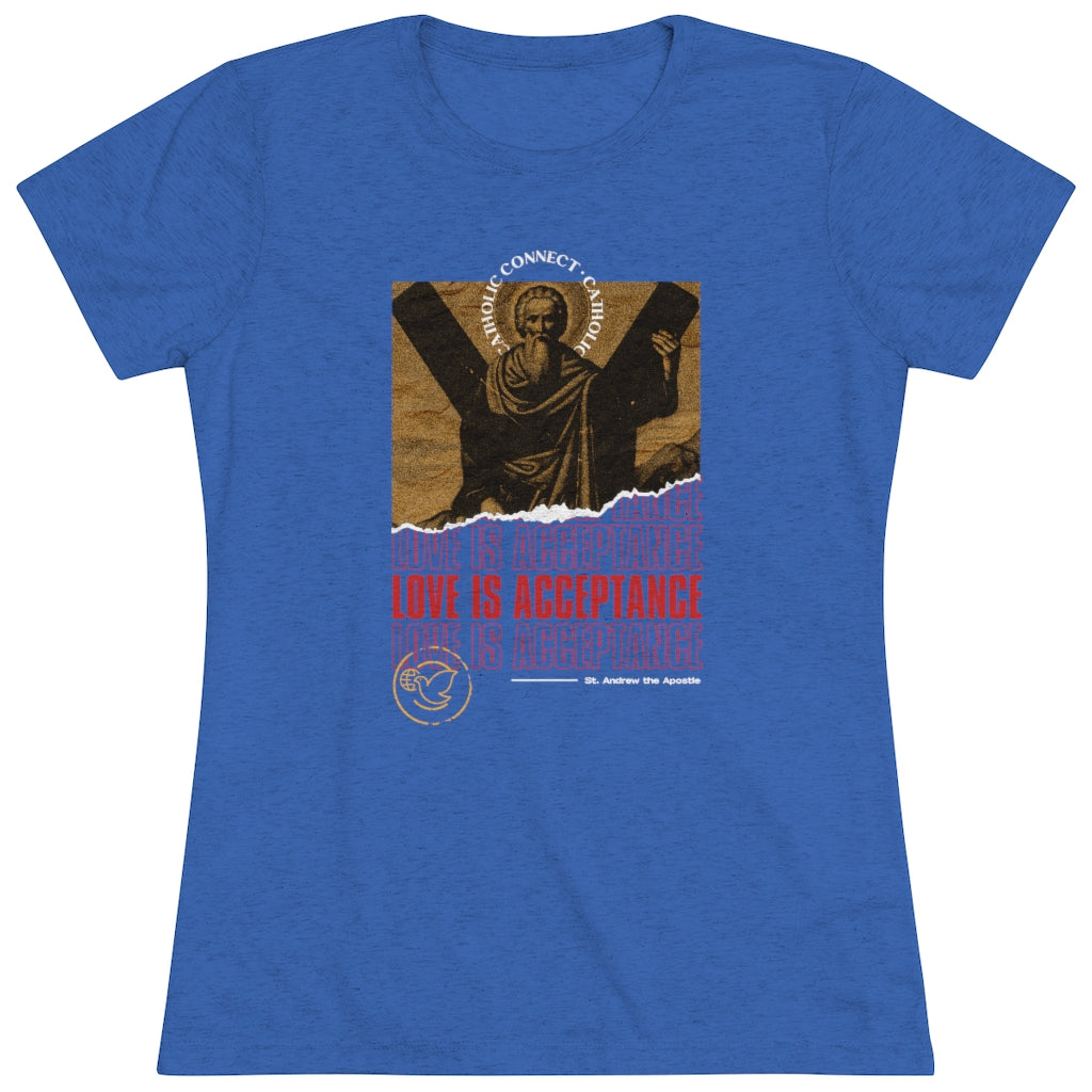 Women's St. Andrew the Apostle Premium T-Shirt