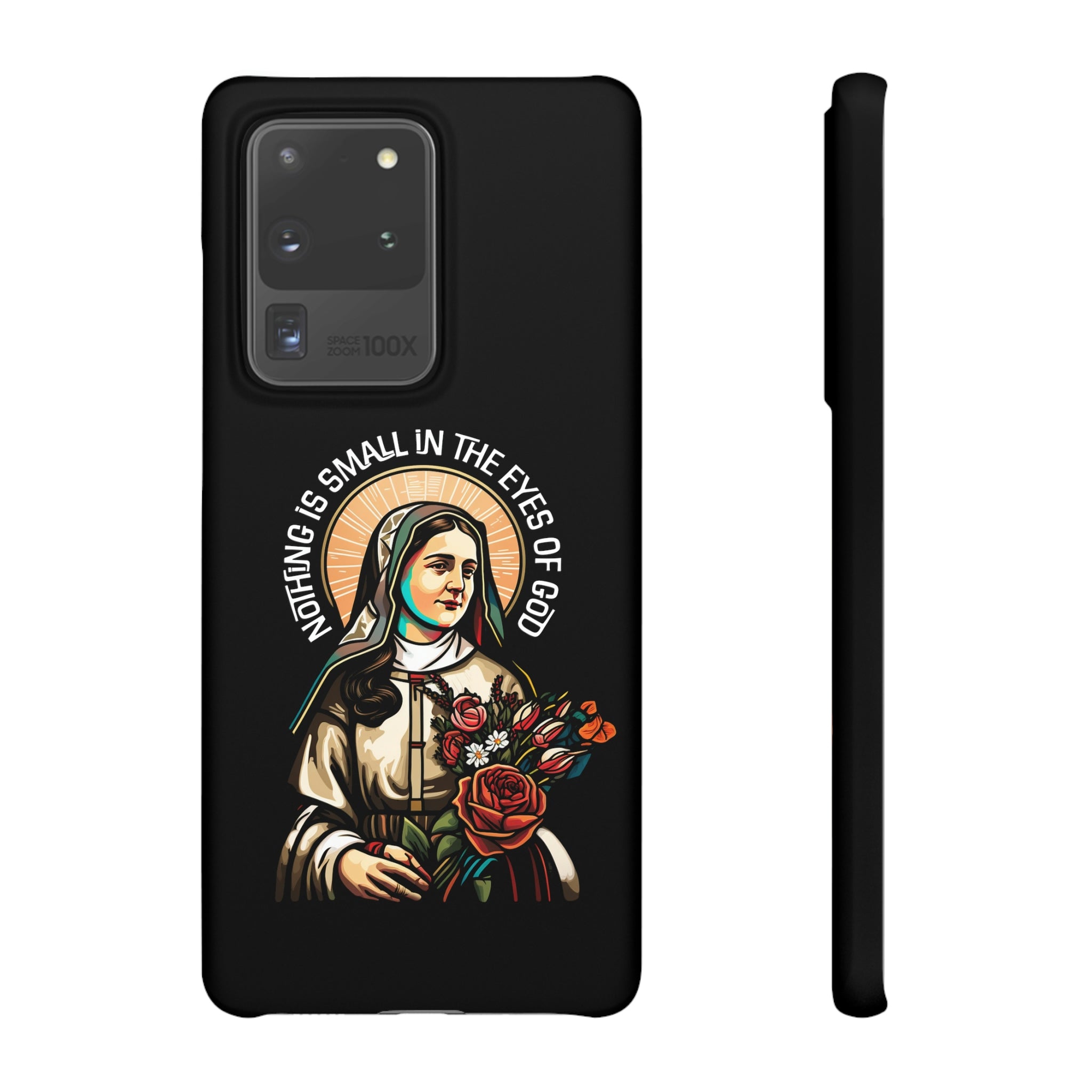 Nothing Is Small Is The Eyes Of God Phone Cases