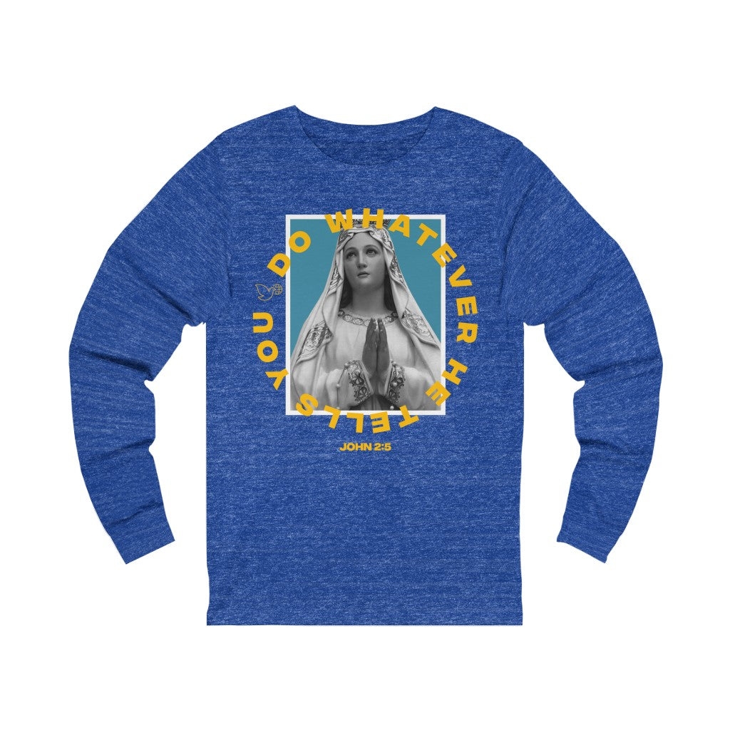 Our Lady of Lourdes Unisex Long Sleeve