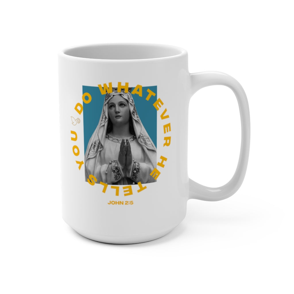 Our Lady of Lourdes Coffee Mug 15oz