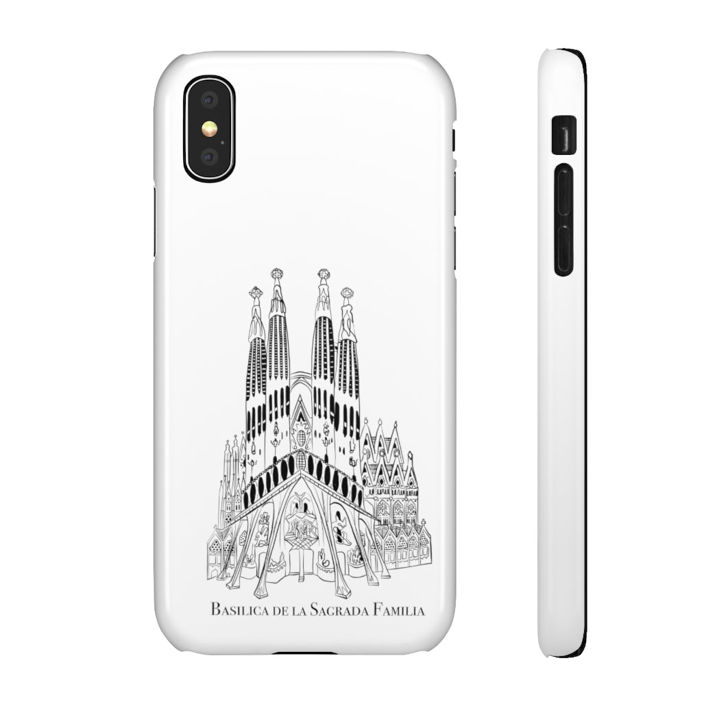 Basilica De La Sagrada Familia Phone Case