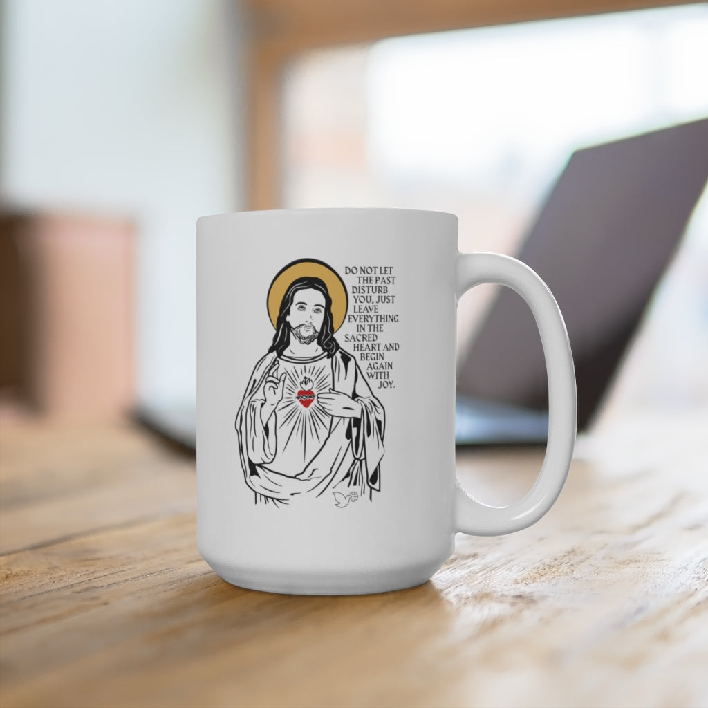 Sacred Heart of Jesus Christ Coffee Mug 15oz