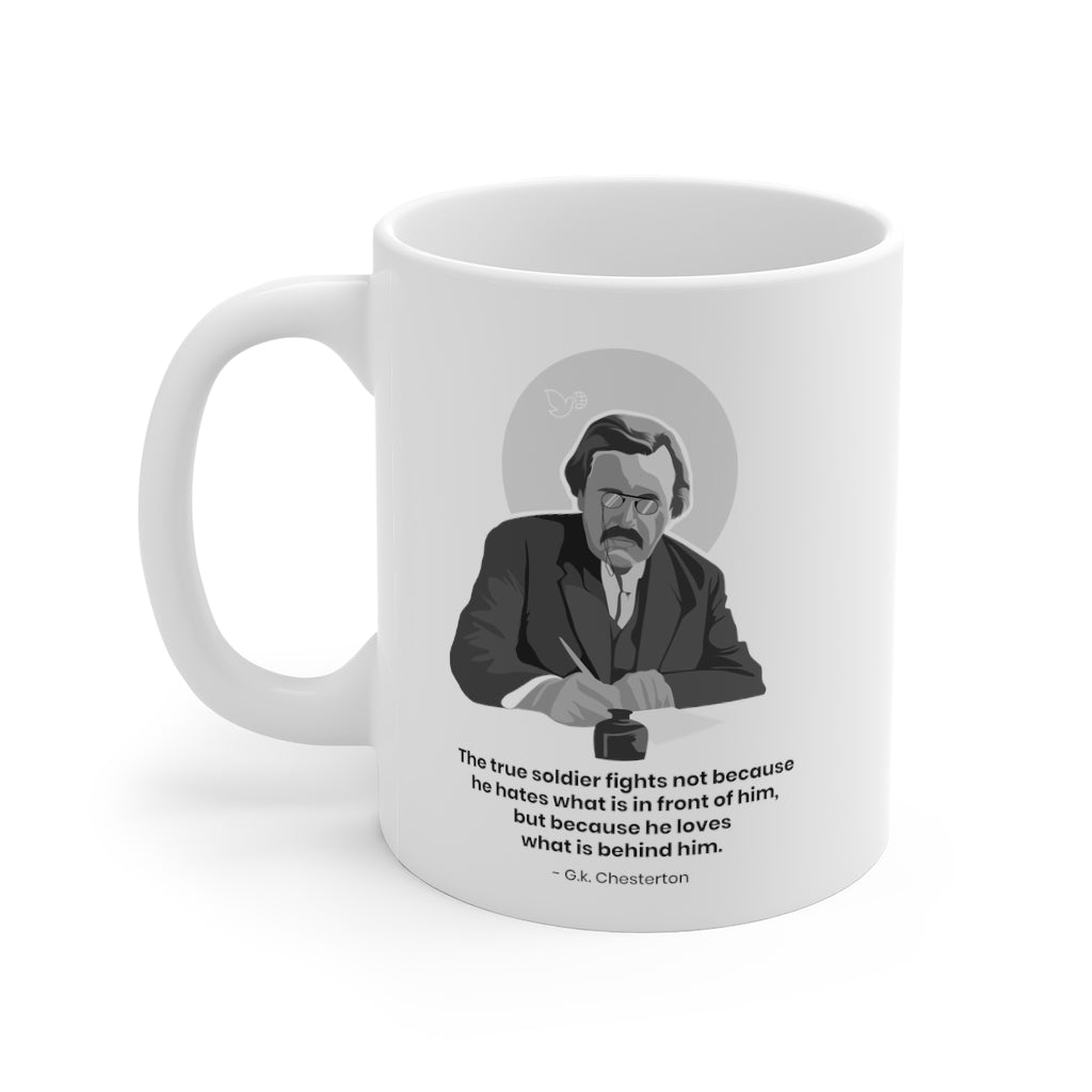 GK Chesterton Coffee Mug