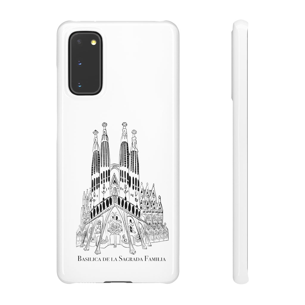 Basilica De La Sagrada Familia Phone Case