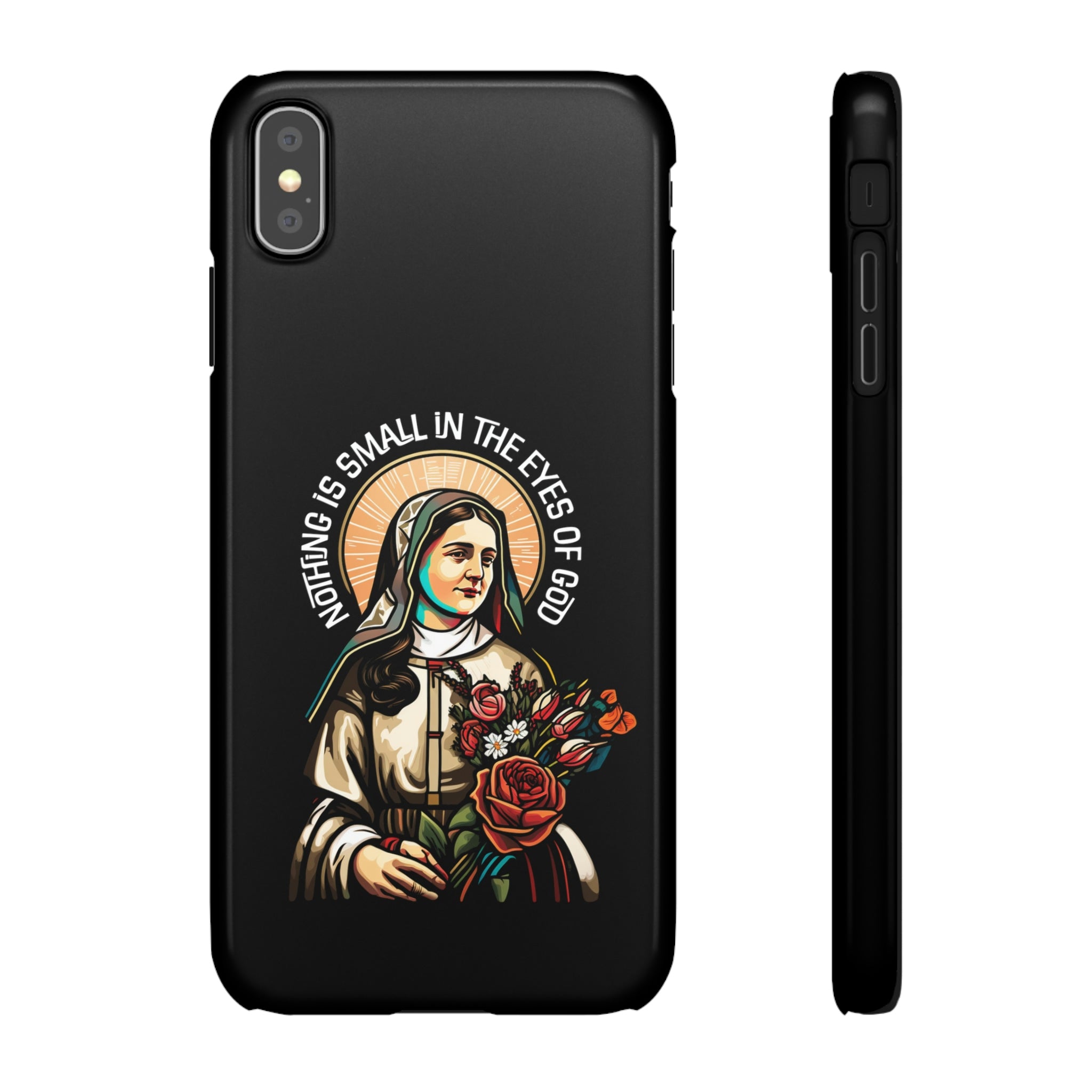 Nothing Is Small Is The Eyes Of God Phone Cases