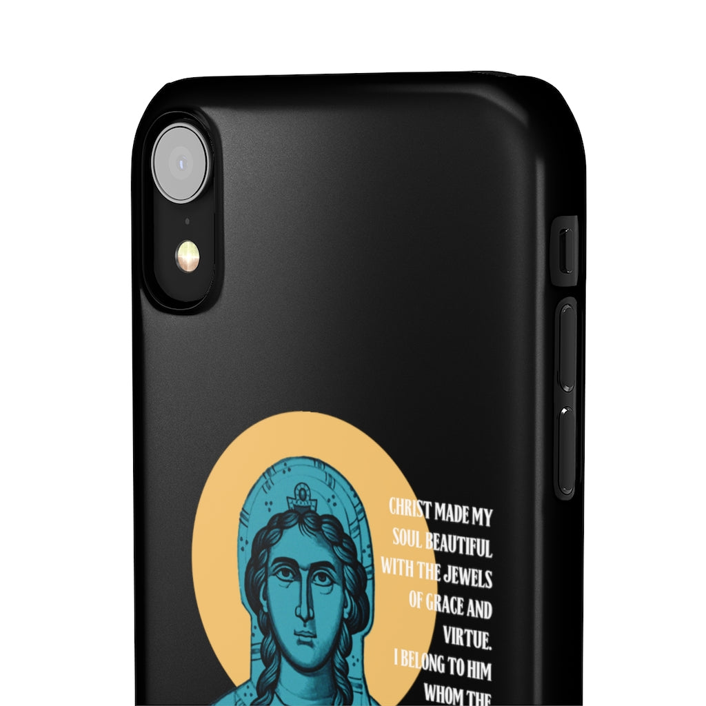 Saint Agnes of Rome Phone Case