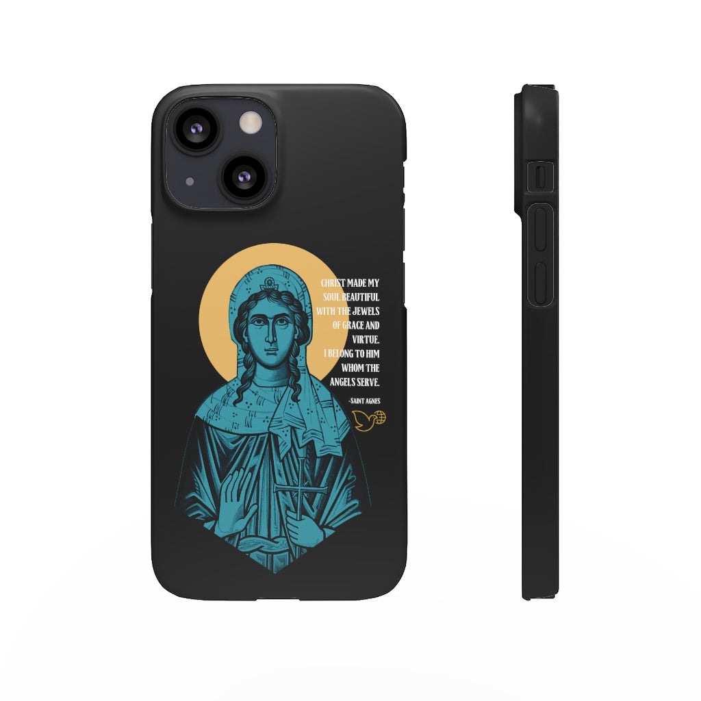 Saint Agnes of Rome Phone Case