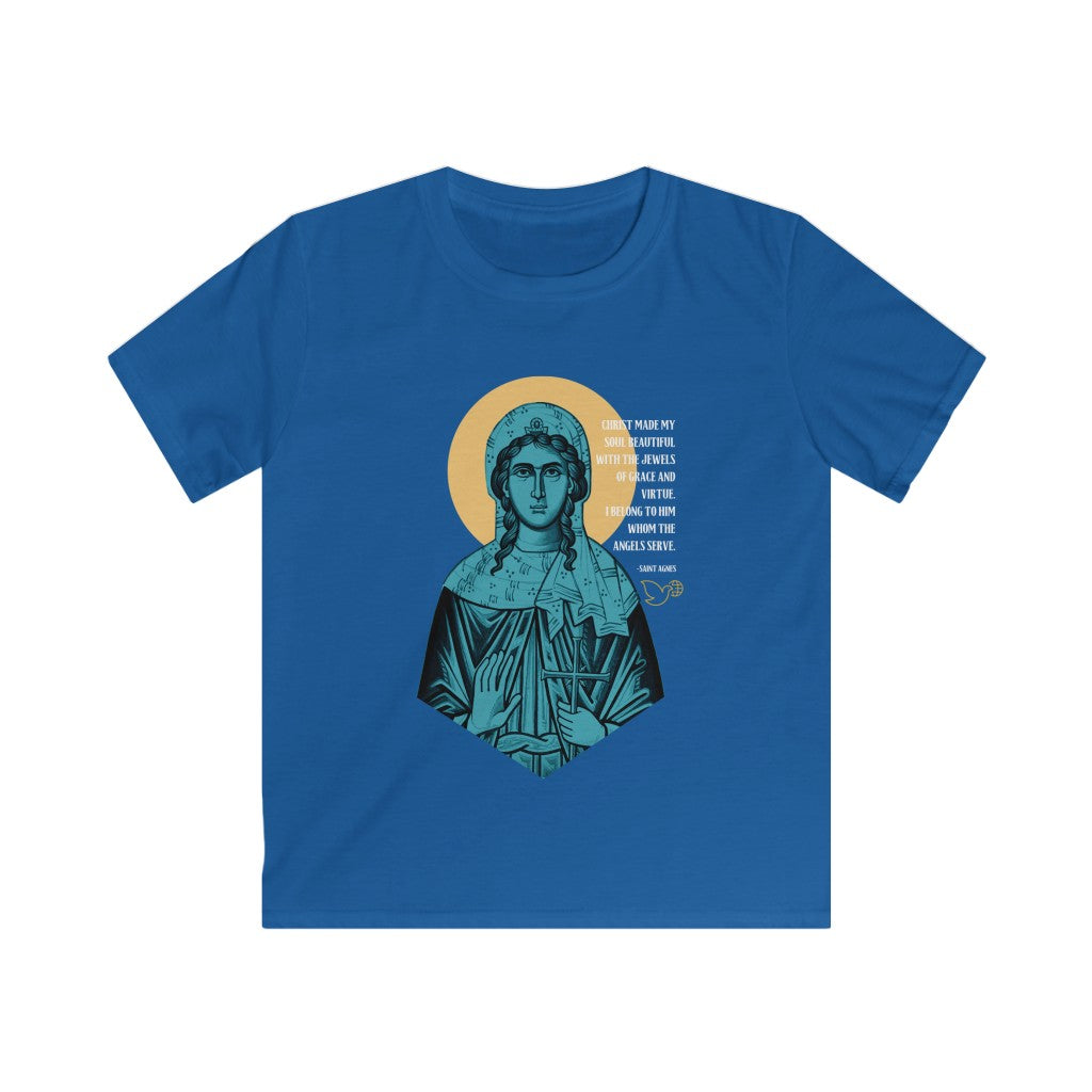 Saint Agnes of Rome Kids T-shirt
