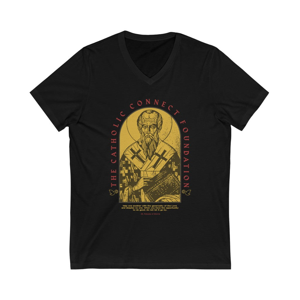 Saint Polycarp of Smyrna Unisex V-Neck