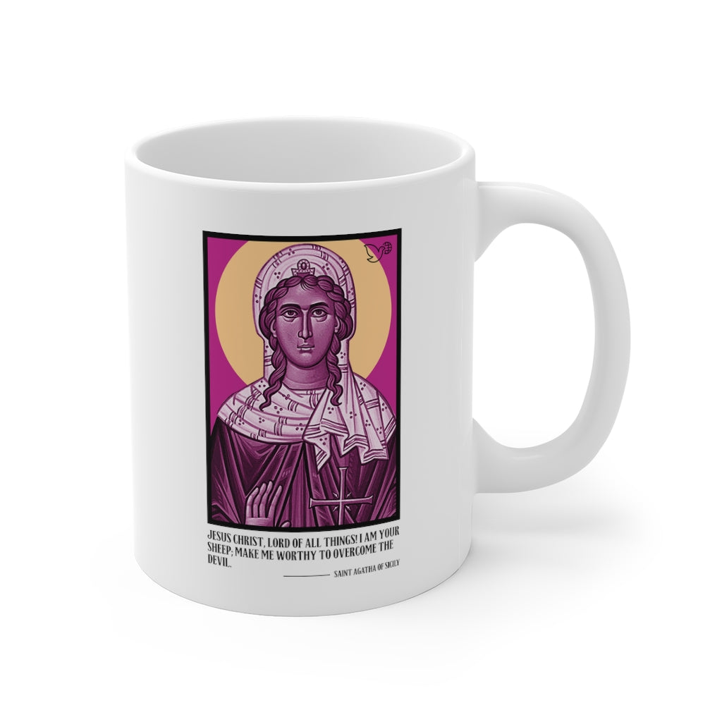Saint Agatha Coffee Mug