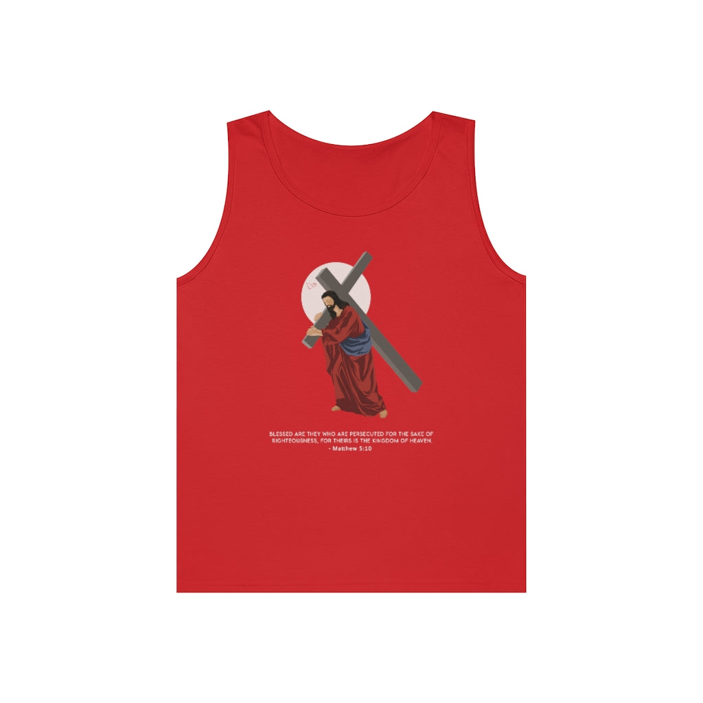 Men's Jesus Christ - Blessed are the persecuted Tank Top