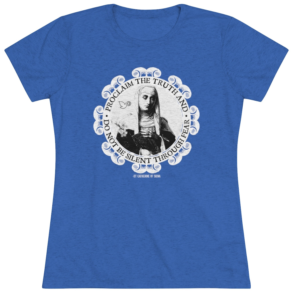 Women's St. Catherine of Siena Premium T-shirt