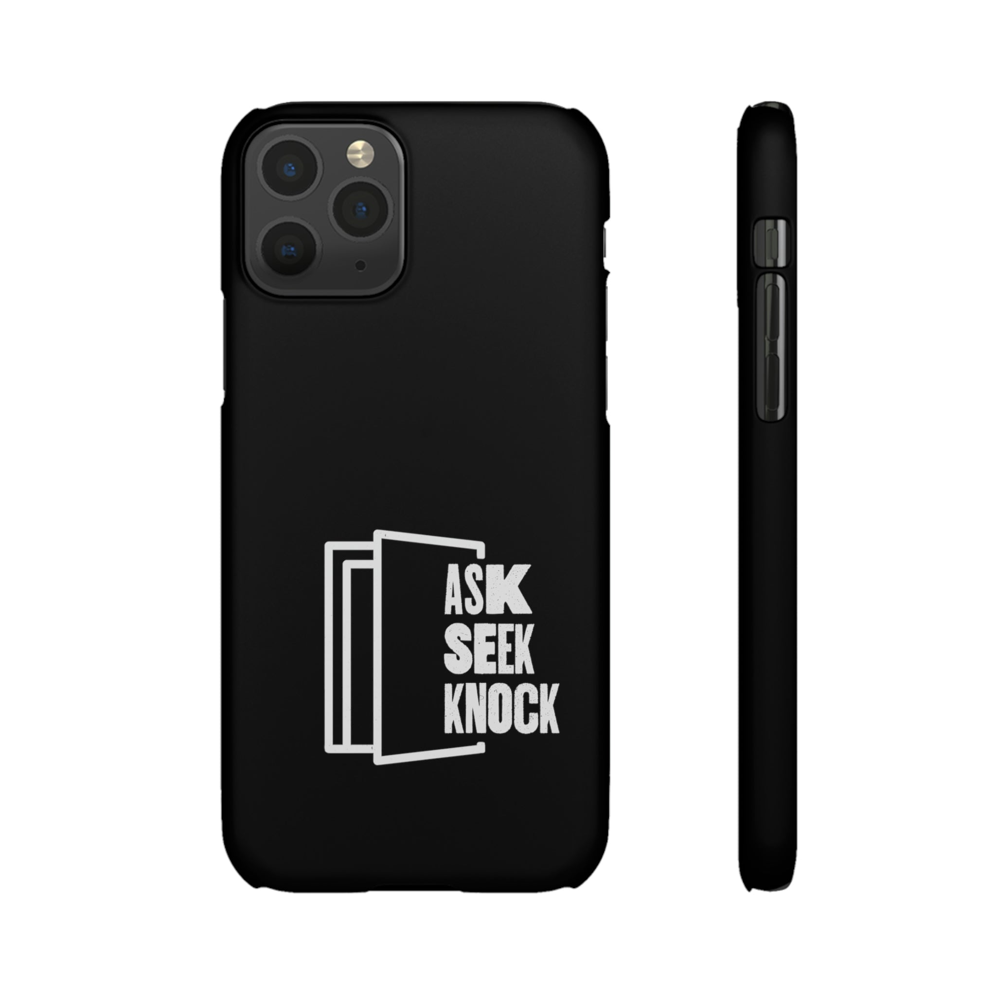 Ask. Seek. Knock. Phone Cases