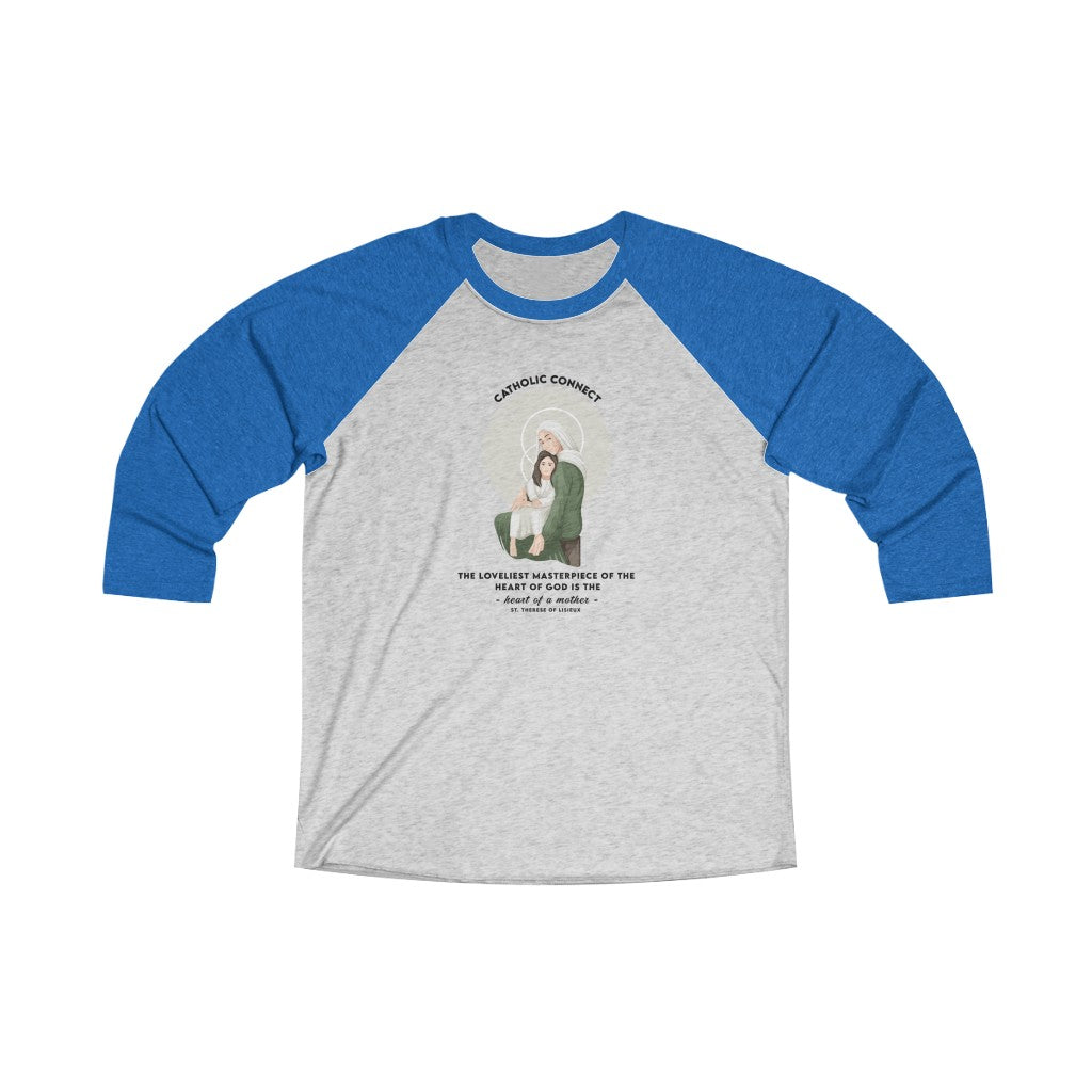 St. Therese of Lisieux Unisex Baseball Shirt