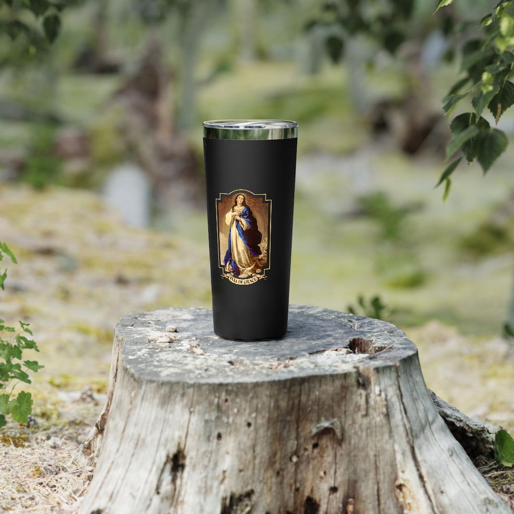 Immaculate Conception Copper Vacuum Insulated Tumbler
