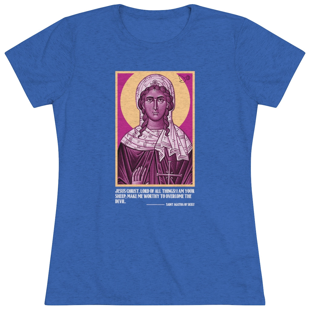 Women's Saint Agatha Premium T-shirt