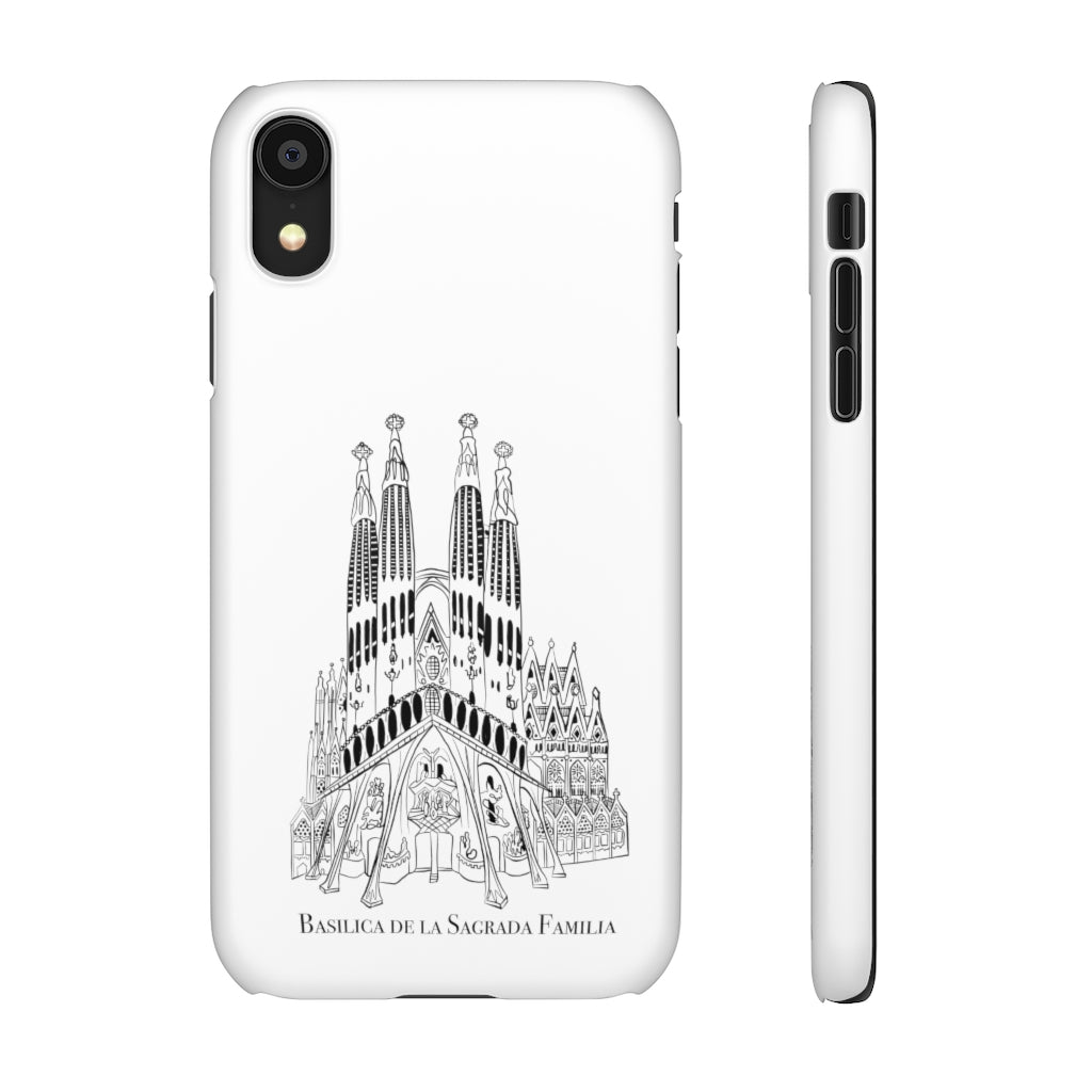 Basilica De La Sagrada Familia Phone Case