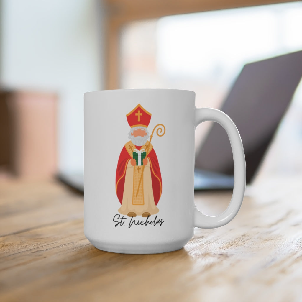 Saint Nicholas Coffee Mug 15oz