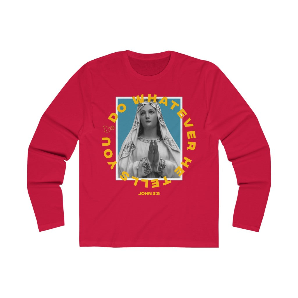 Men's  Our Lady of Lourdes Long Sleeve