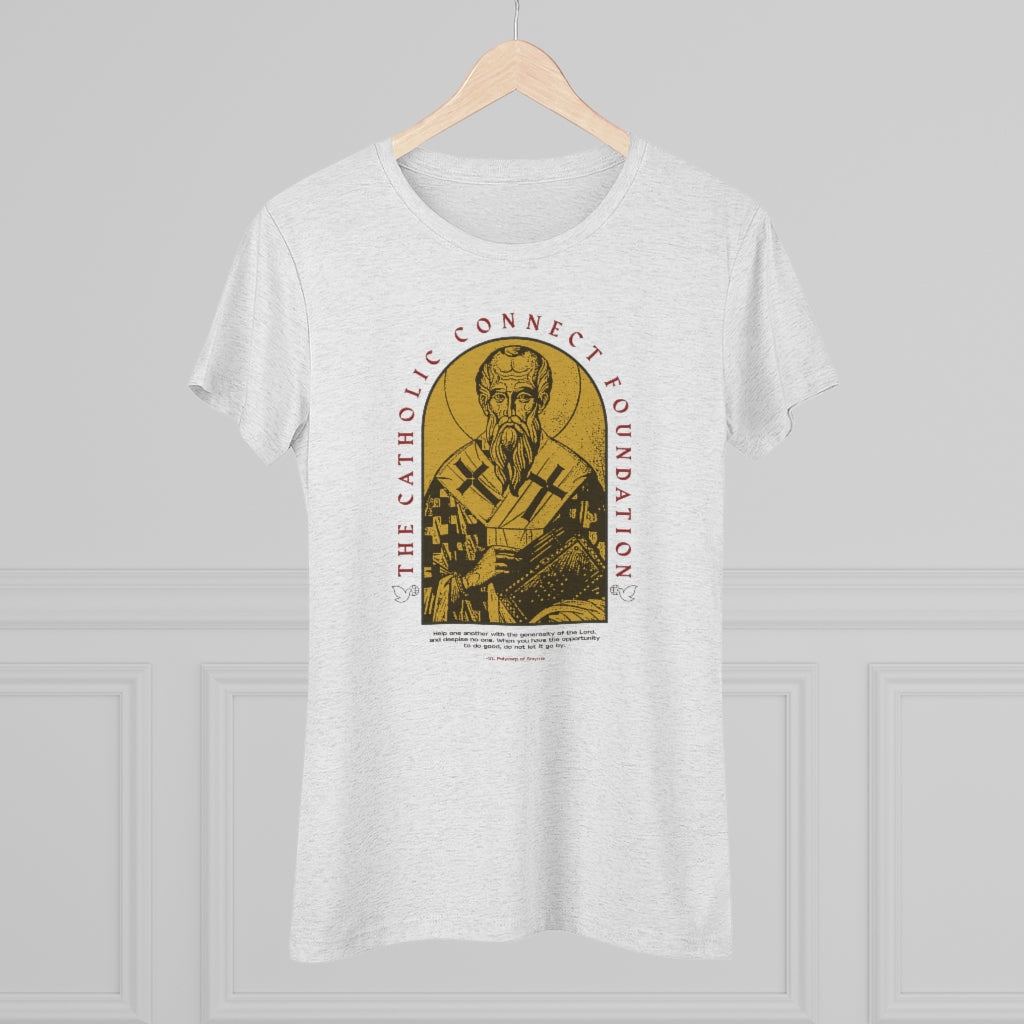 Women's Saint Polycarp of Smyrna Premium T-Shirt