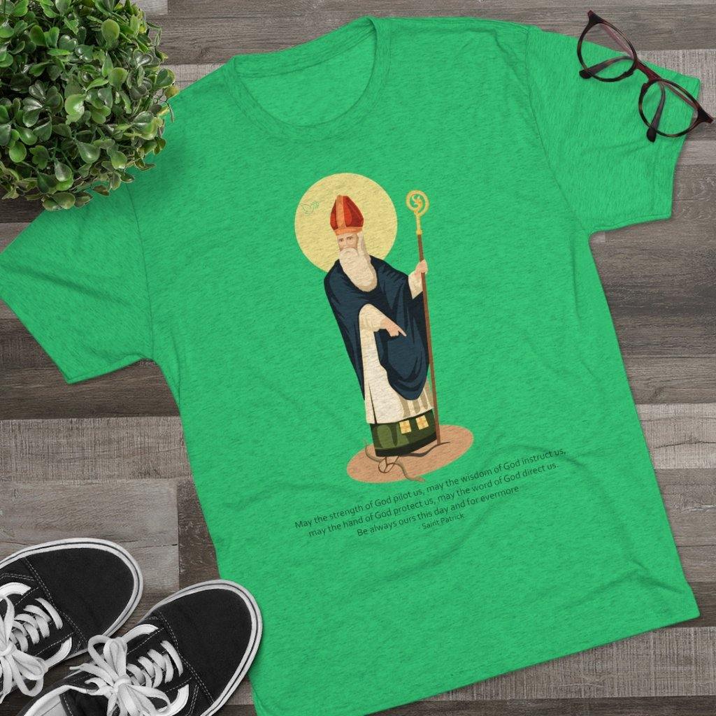 Men's St. Patrick Premium T-Shirt - CatholicConnect.shop