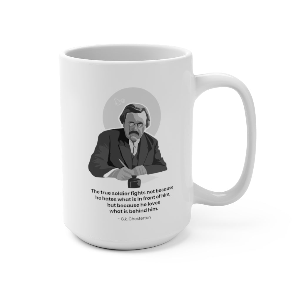 GK Chesterton Coffee Mug 15oz