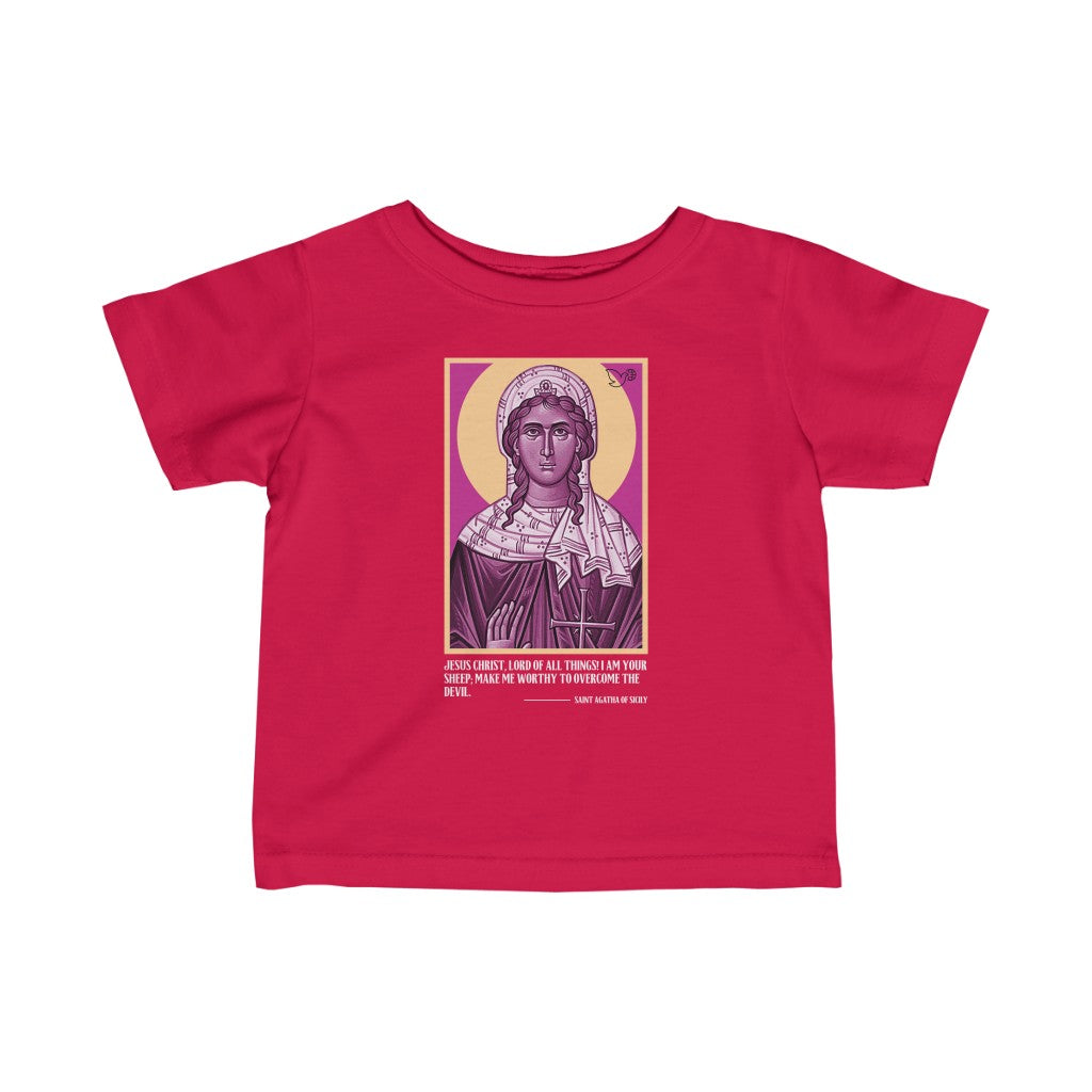 Saint Agatha Toddler Shirt