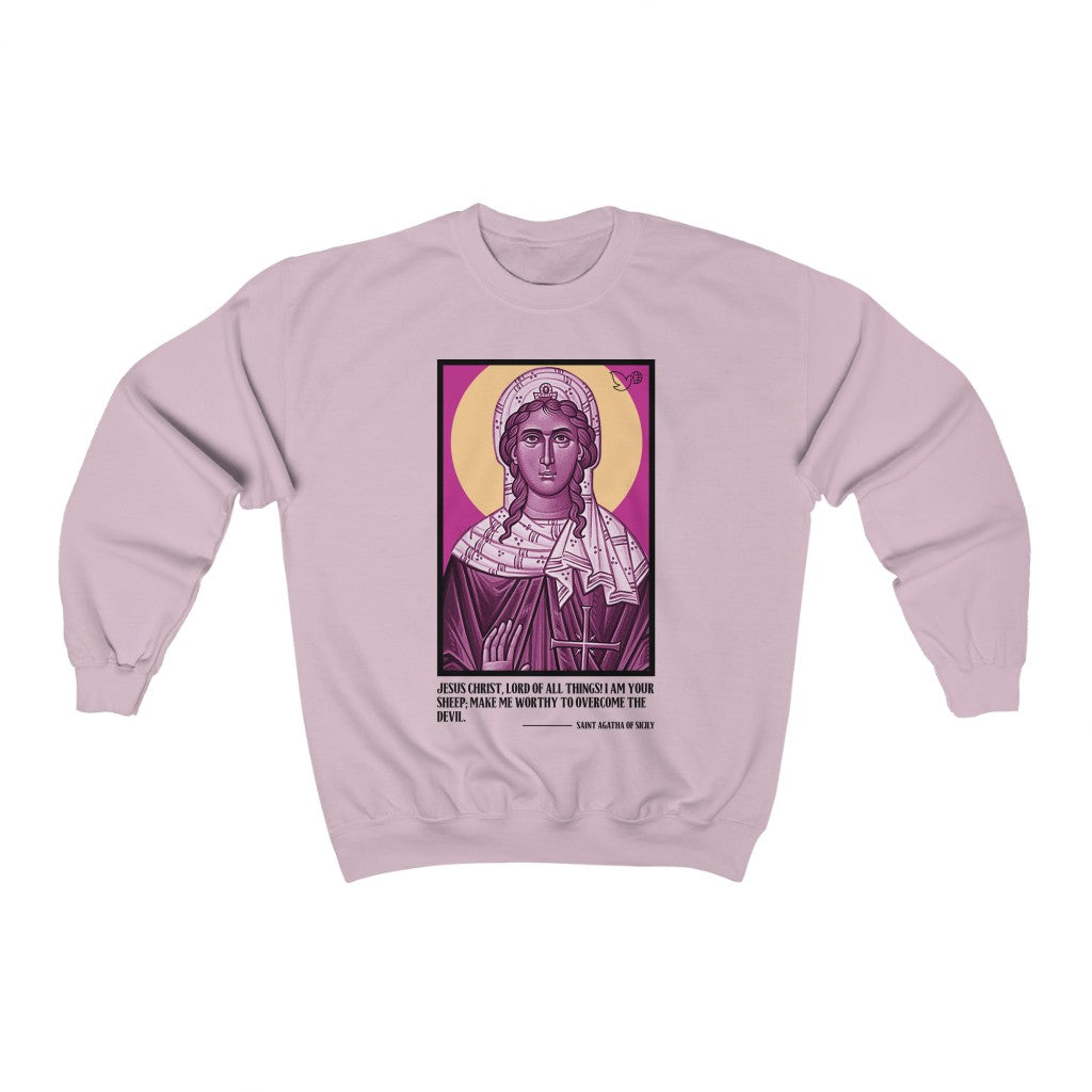Saint Agatha Unisex Sweatshirt