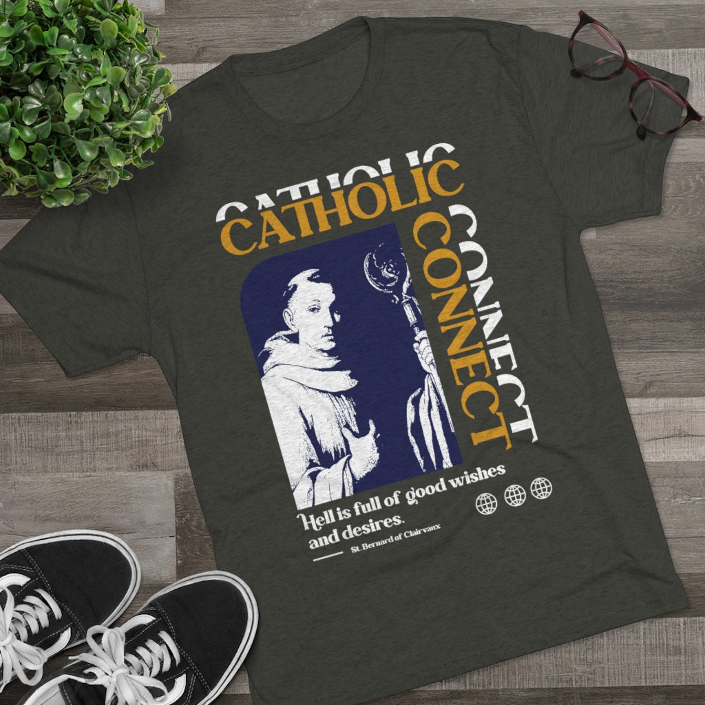 Men's Saint Bernard of Clairvaux Premium T-shirt