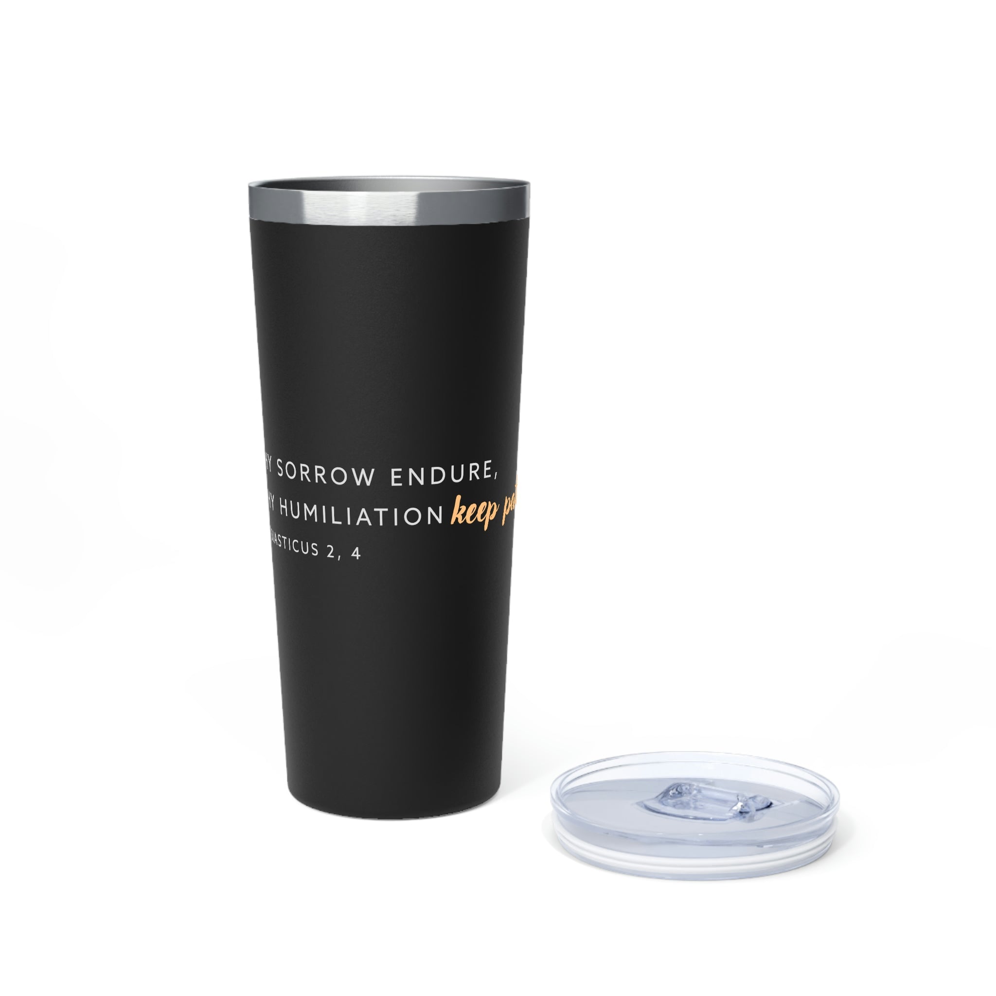 Keep Patience Copper Vacuum Insulated Tumbler