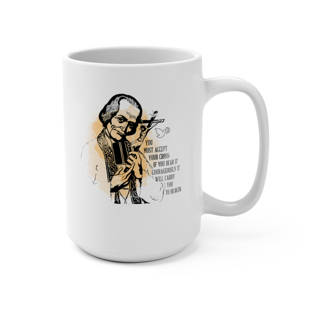 St. John Vianney Coffee Mug 15oz