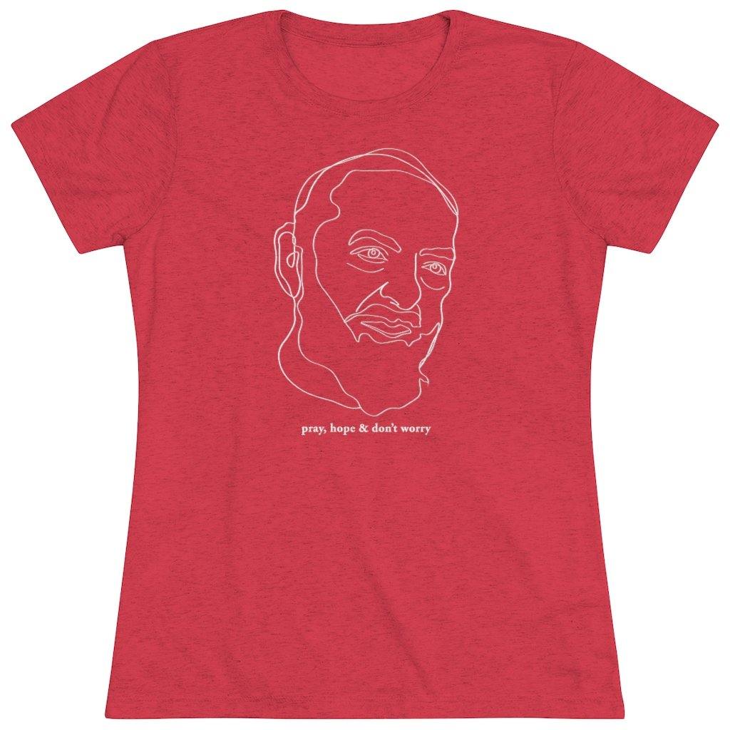 Women's St. Padre Pio Premium T-Shirt - CatholicConnect.shop